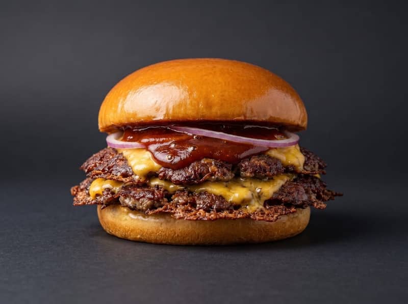 Hambúrguer Smash BBQ